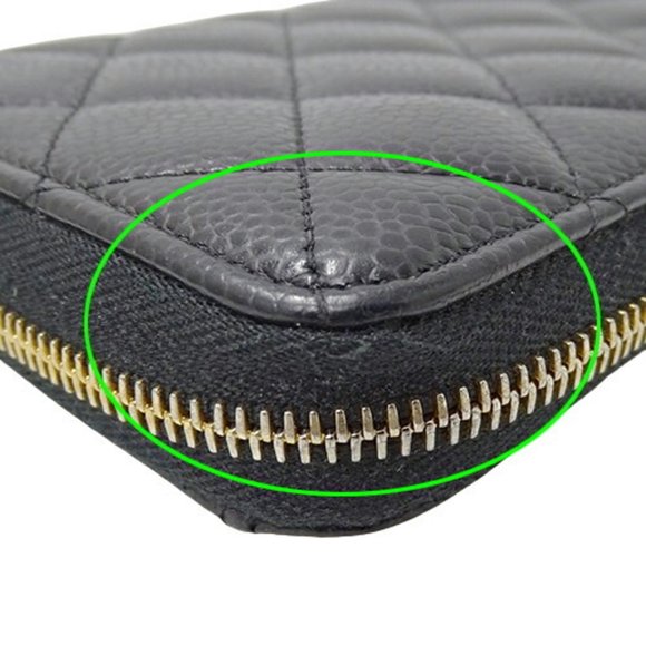 CHANEL Black Caviar Leather Wallet - Picture 13 of 16